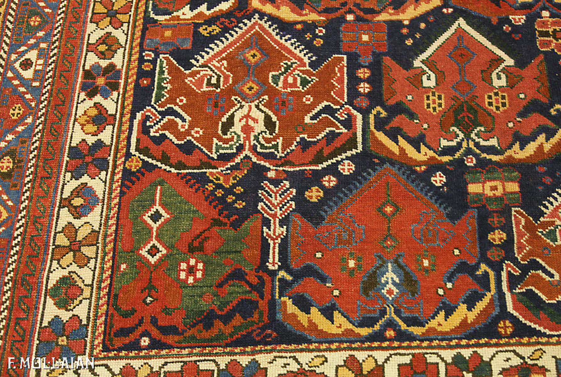 Teppich Persischer Antiker Afshari n°:20278408